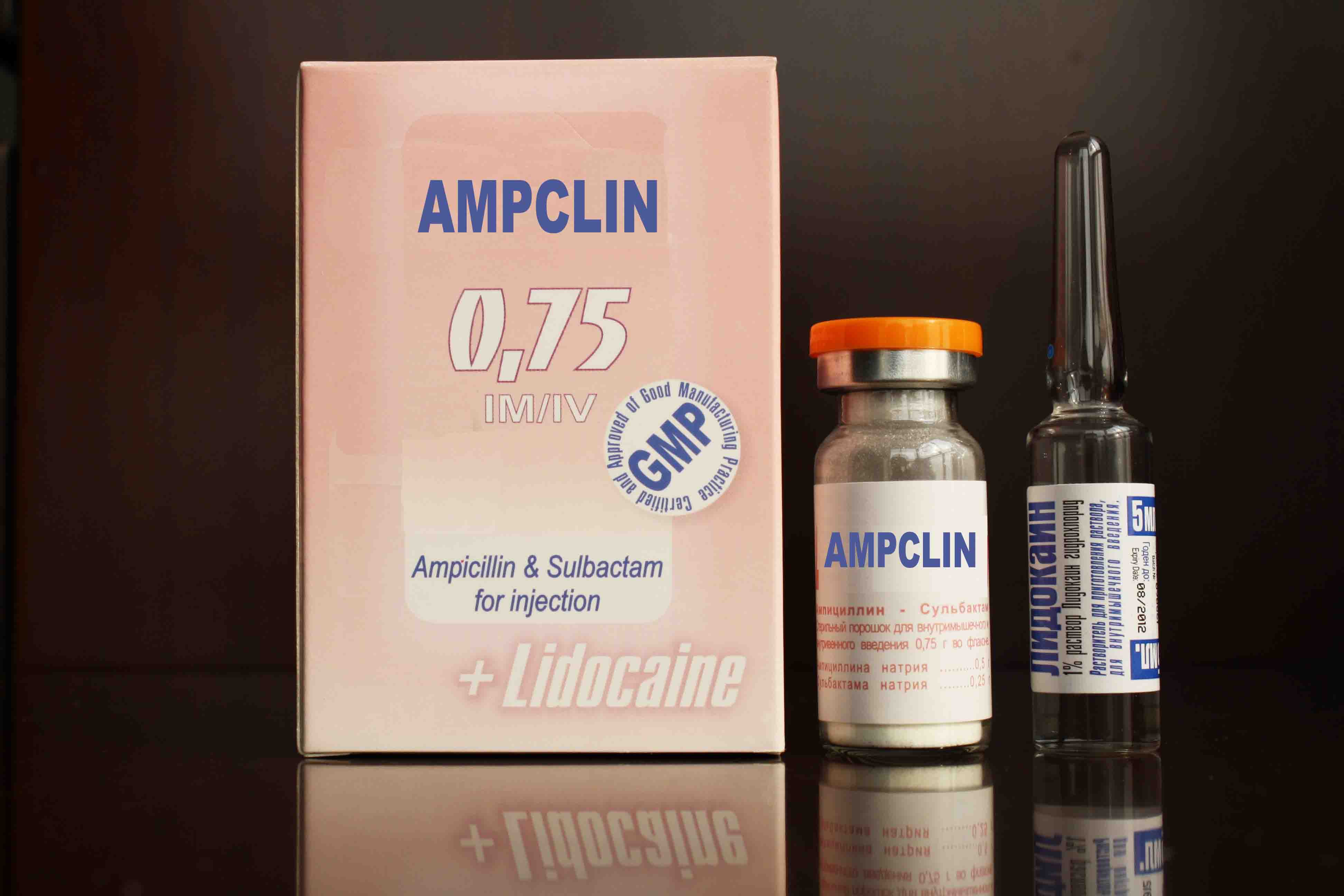 ampicillin +sulbactam for injection