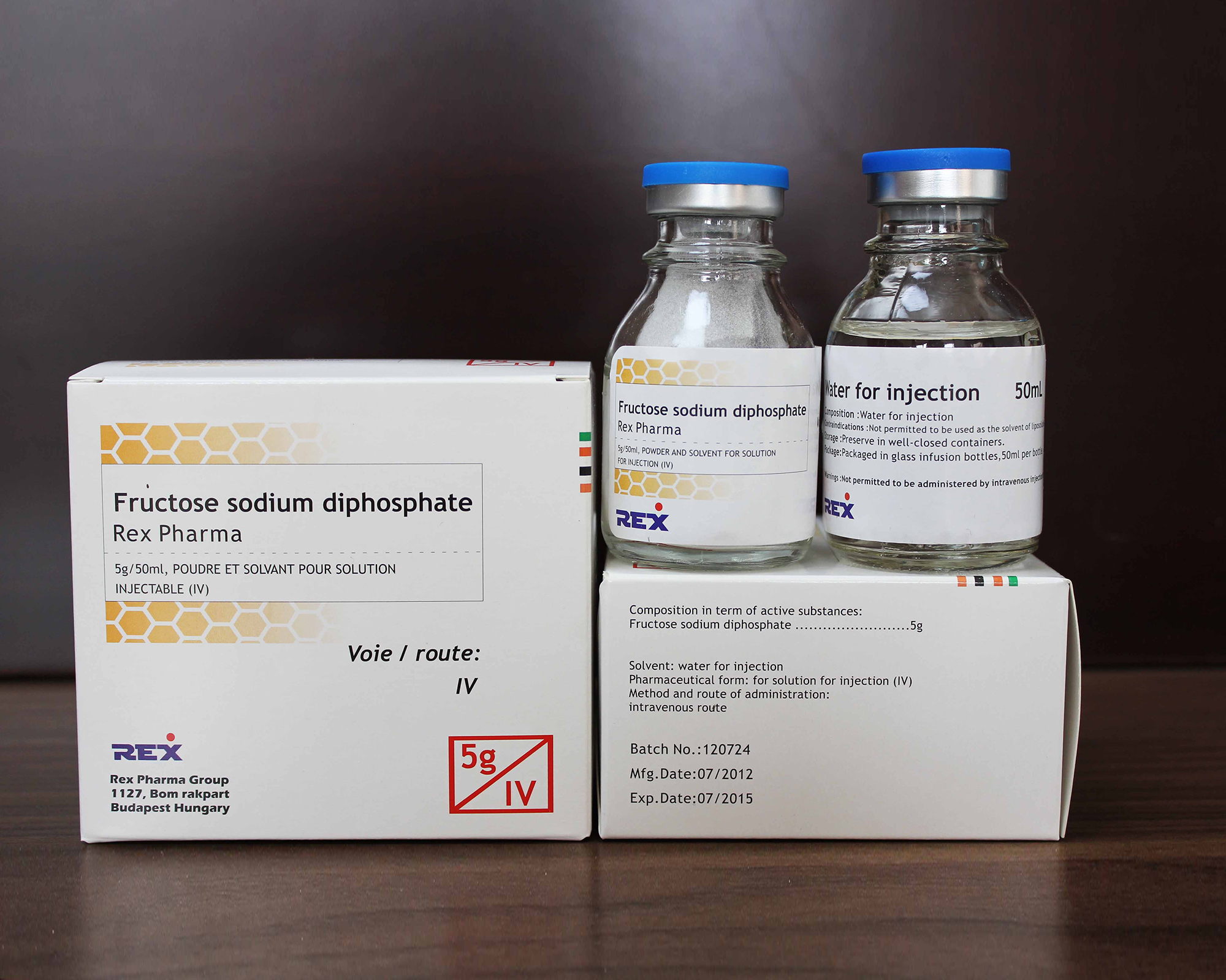 sodium fructose diphosphate for injection